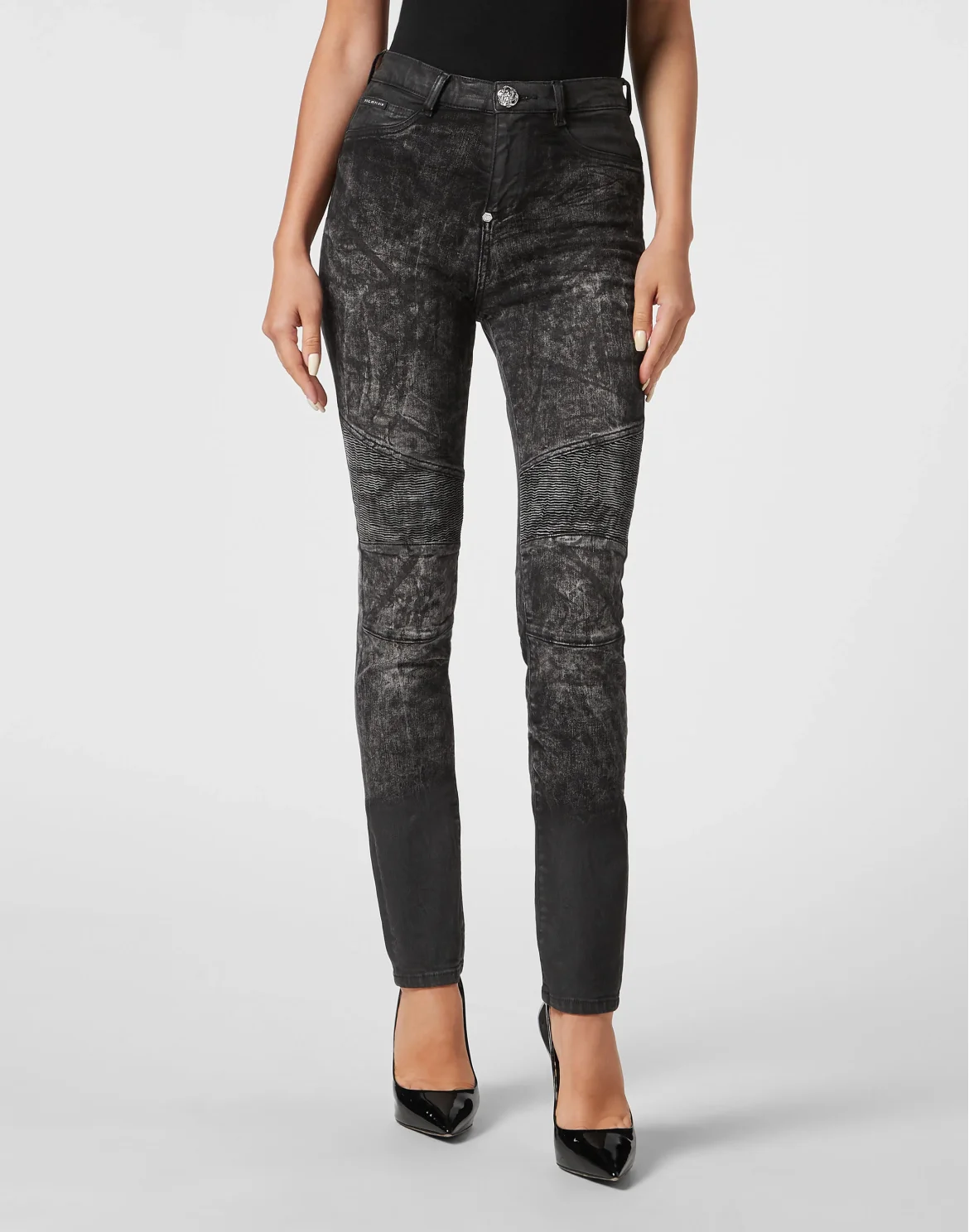 High Waist Biker, цвет: Черный