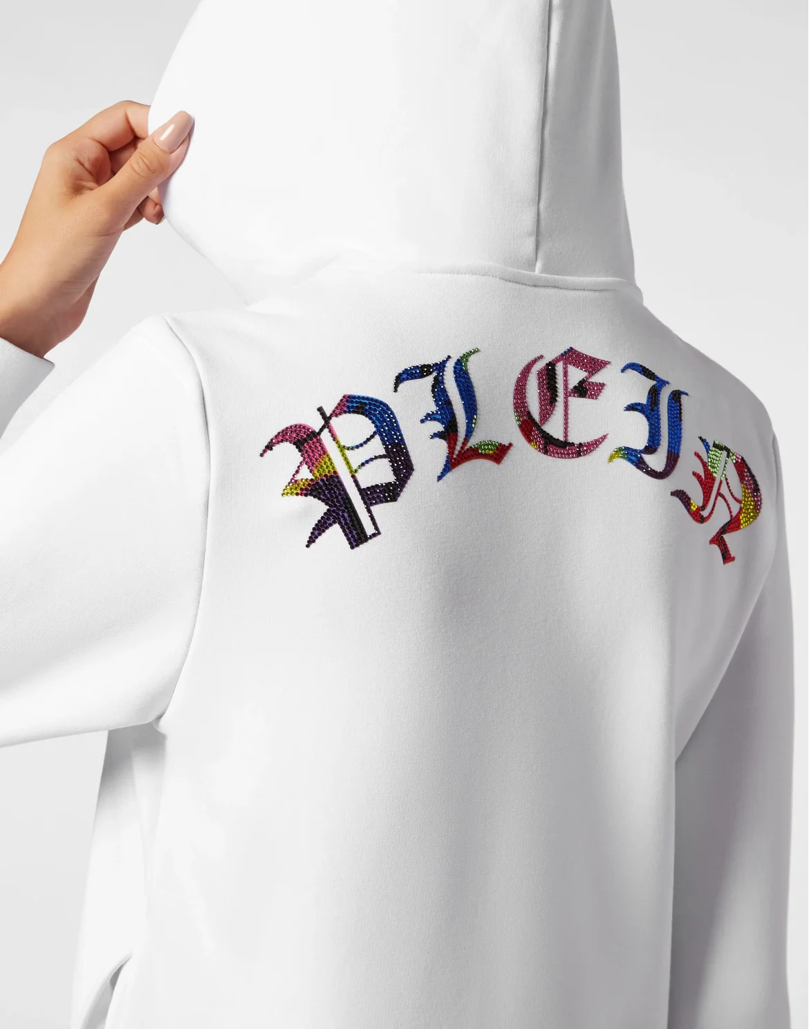 Hoodie Sweatshirt Smile, цвет: Белый