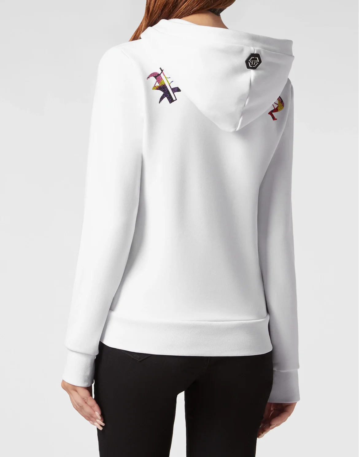 Hoodie Sweatshirt Smile, цвет: Белый