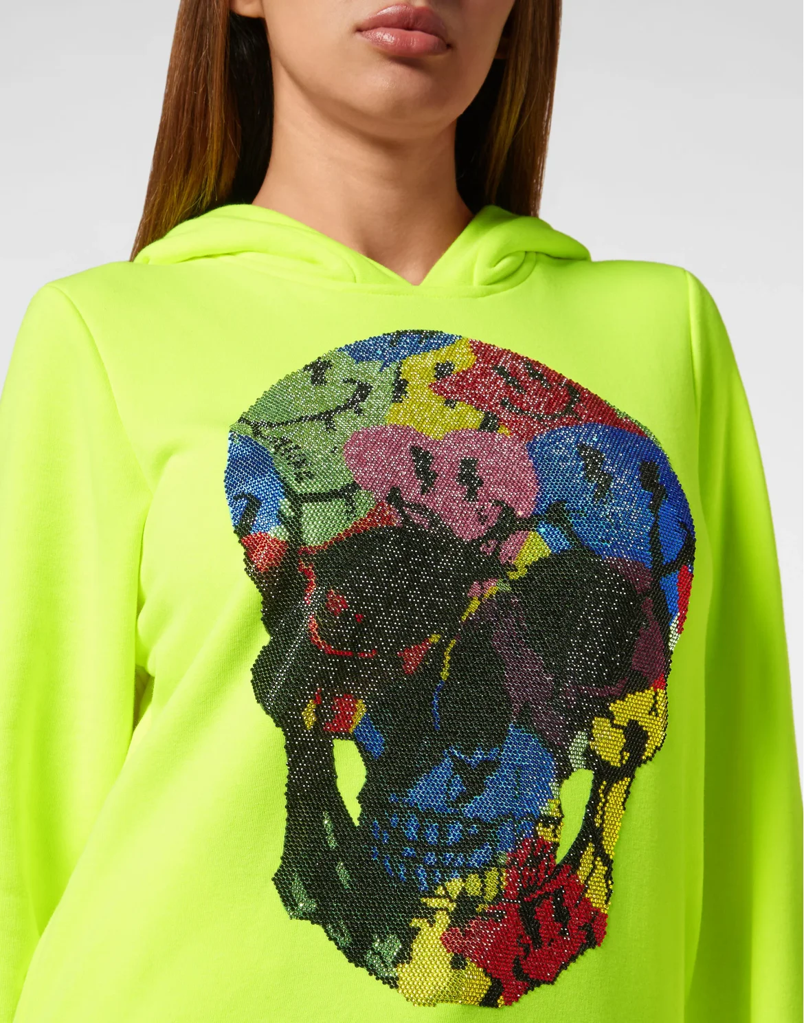 Hoodie Sweatshirt Smile, цвет: Желтый