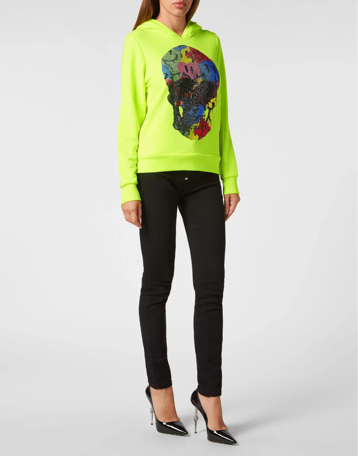 Hoodie Sweatshirt Smile, цвет: Желтый