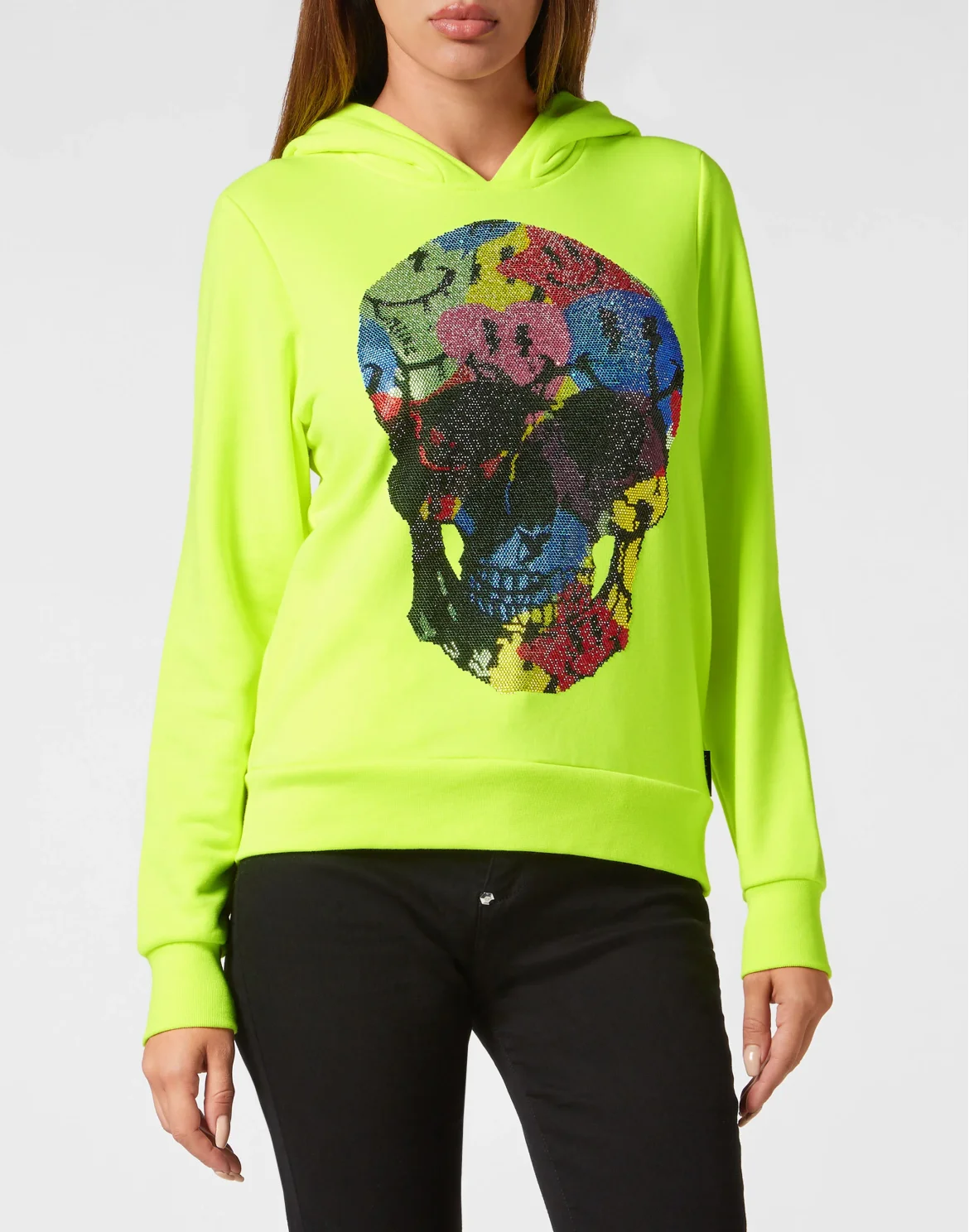 Hoodie Sweatshirt Smile, цвет: Желтый