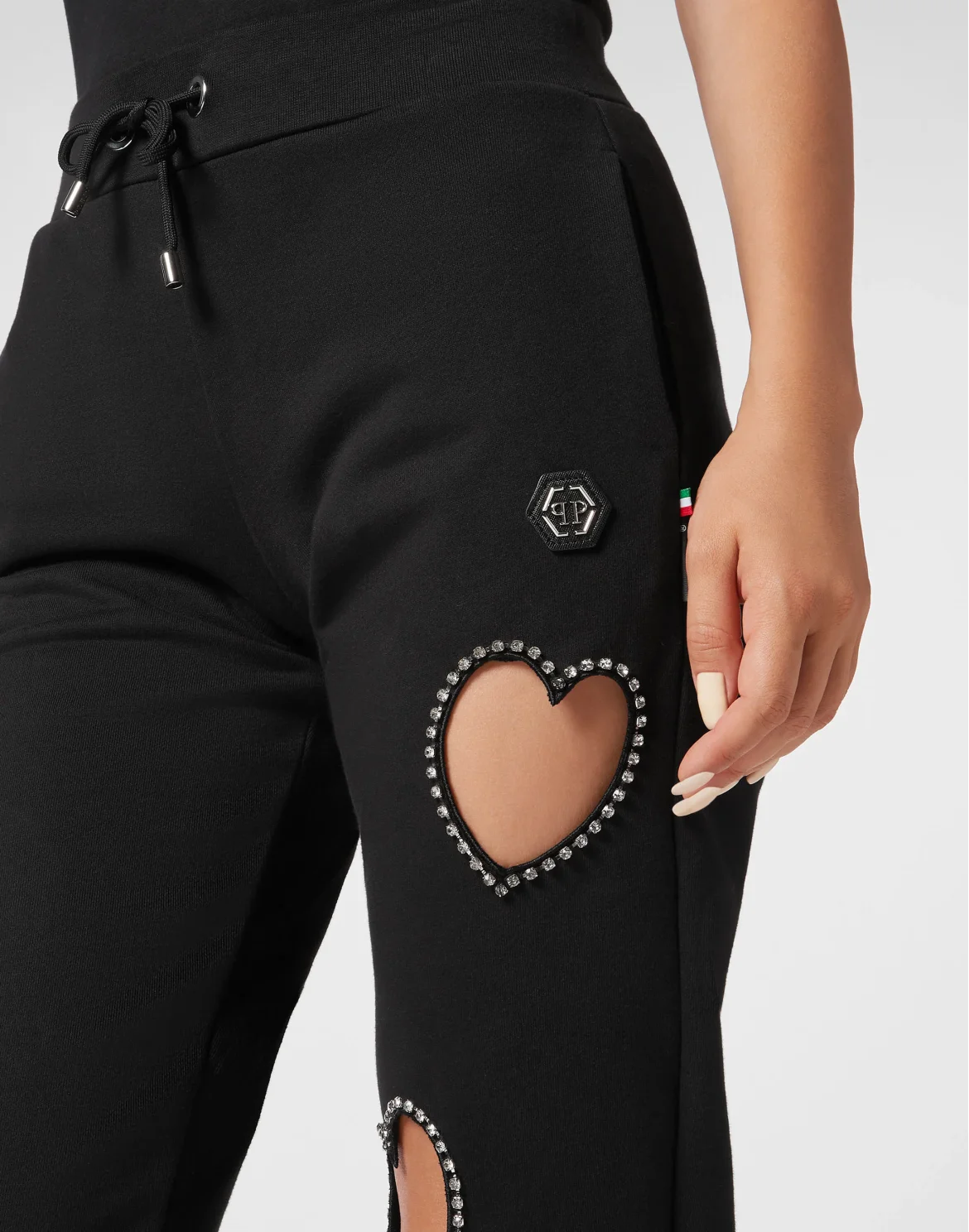 Jogging Trousers Heart, цвет: Черный