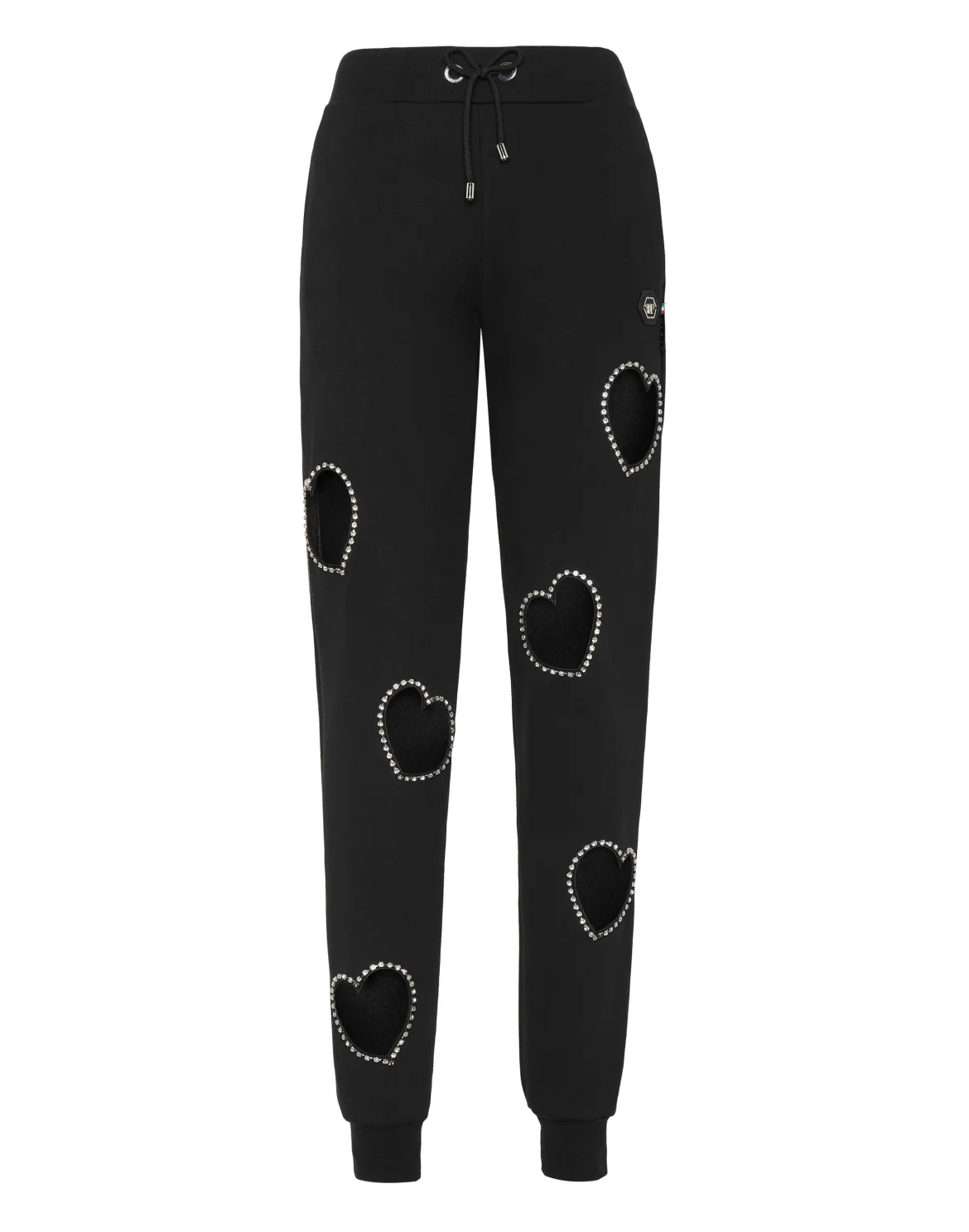 Jogging Trousers Heart, цвет: Черный