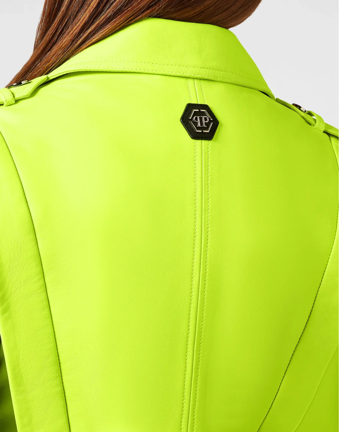 Color Biker Jacket, цвет: Желтый