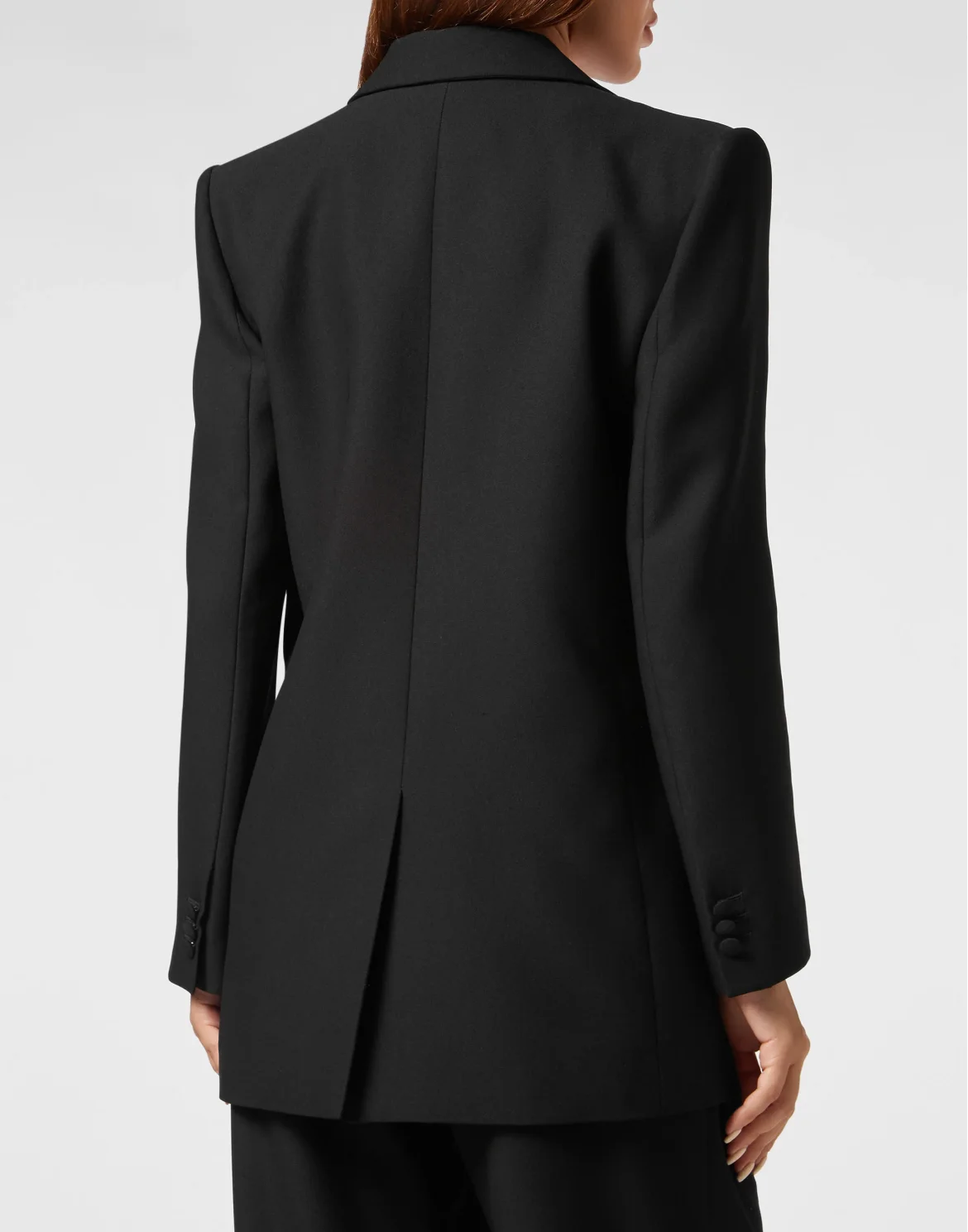 Cady Shoulder Padded Oversize Jacket, цвет: Черный