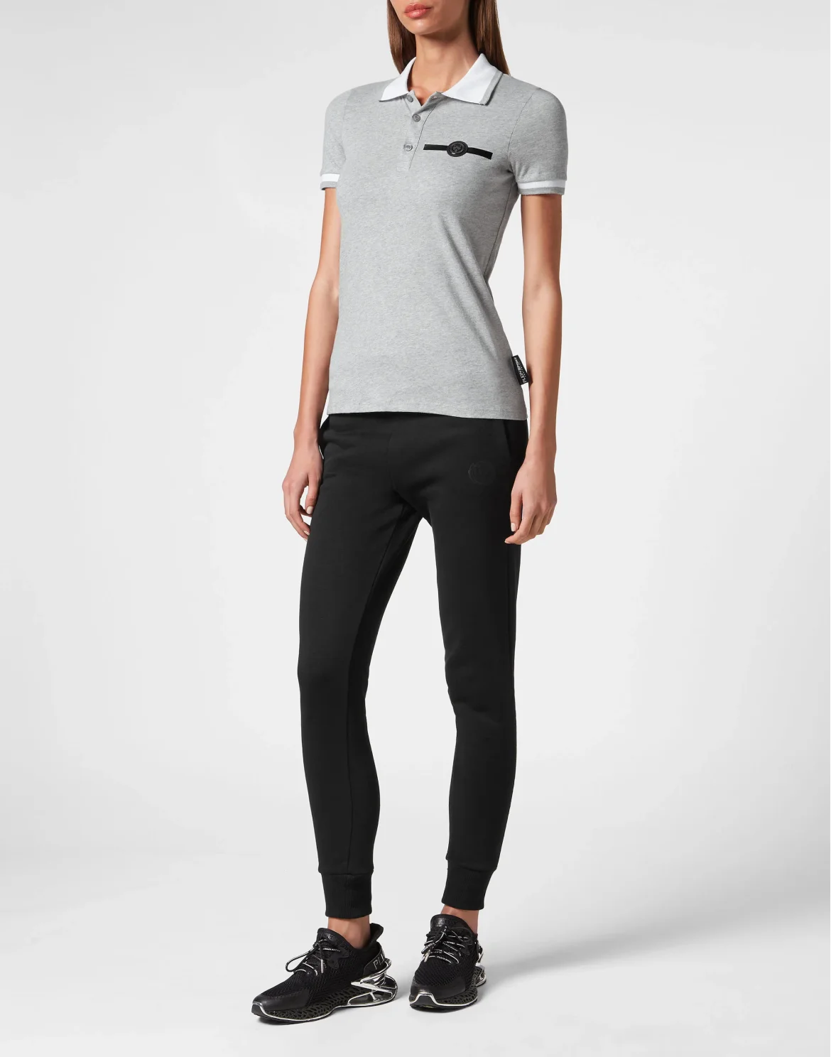 Polo Shirt Basic, цвет: Серый