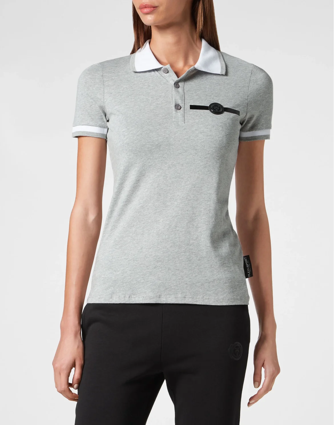 Polo Shirt Basic, цвет: Серый