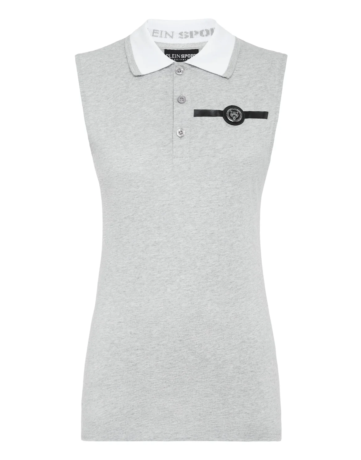 Sleveless Polo Basic, цвет: Серый