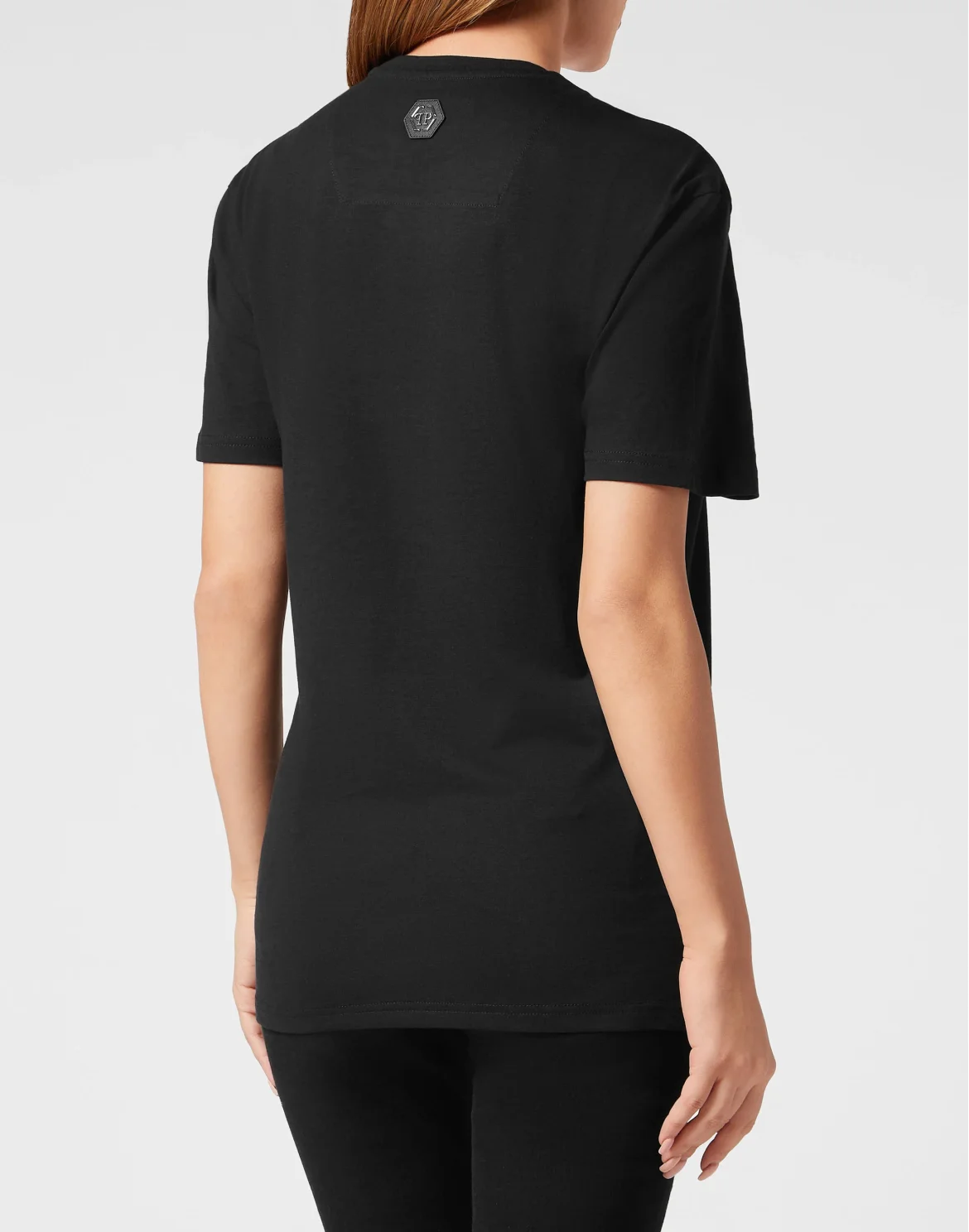 T-Shirt Man Fit Teddy Bear, цвет: Черный