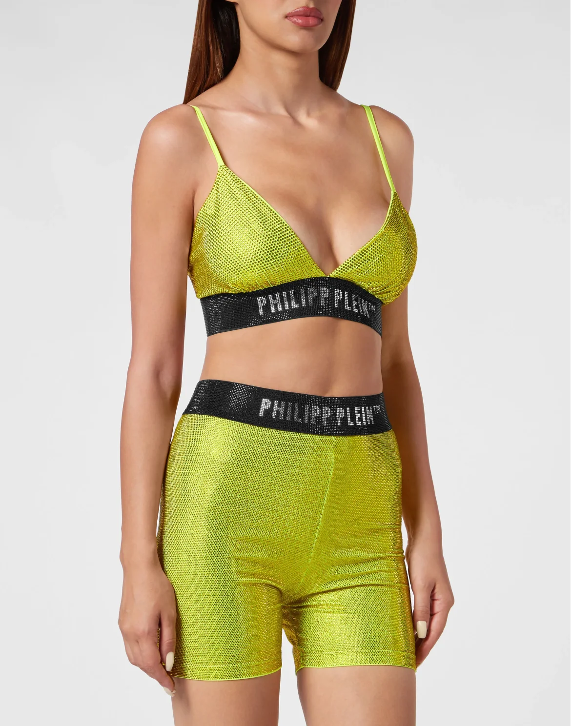 Bra Fluo Strass, цвет: Желтый
