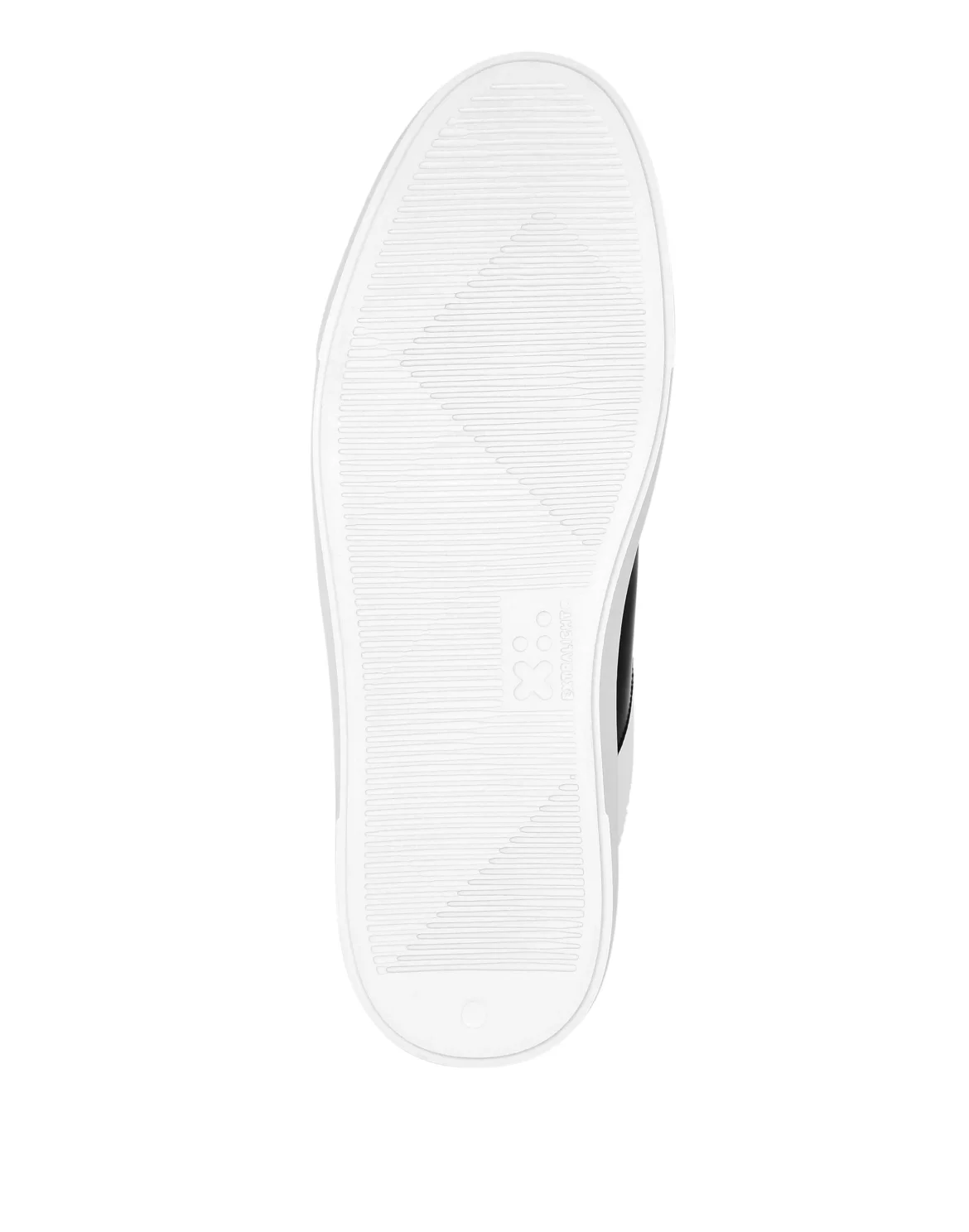 Mix Leather  Lo-Top Sneakers, цвет: Белый