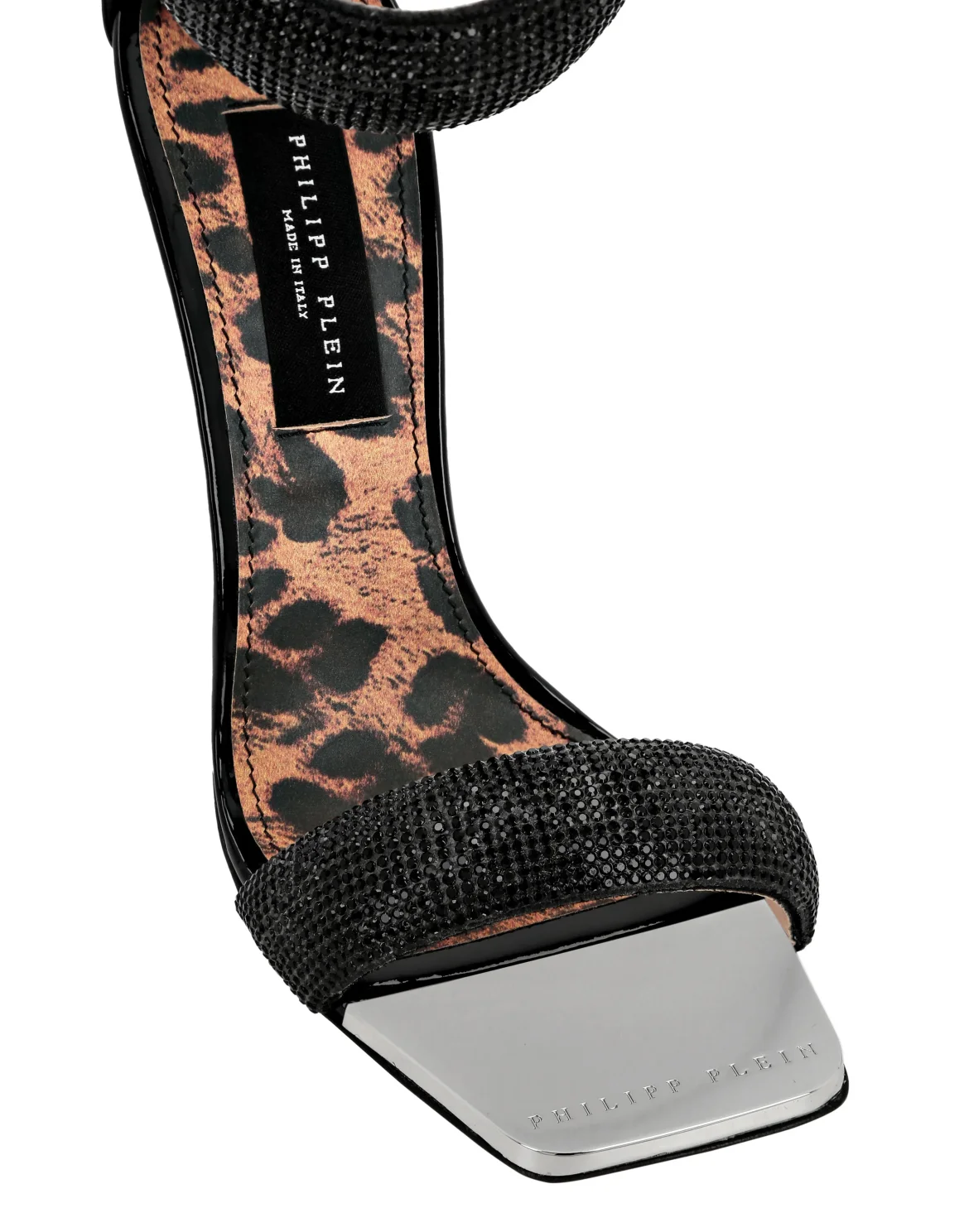 Sandals Hi-Heels Crystal, цвет: Черный