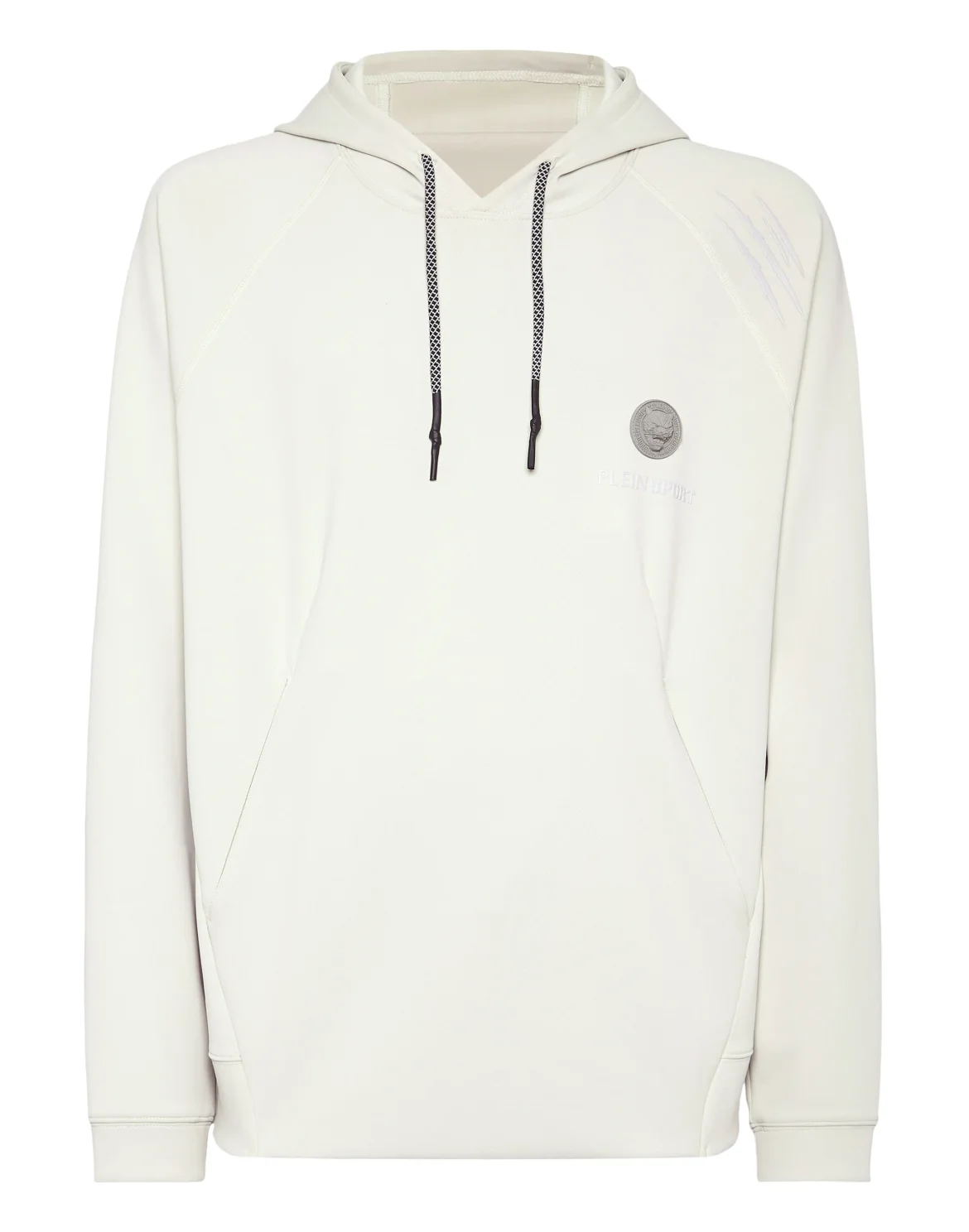 Technical Oversize Hoodie Sweatshirt LS, цвет: Серый