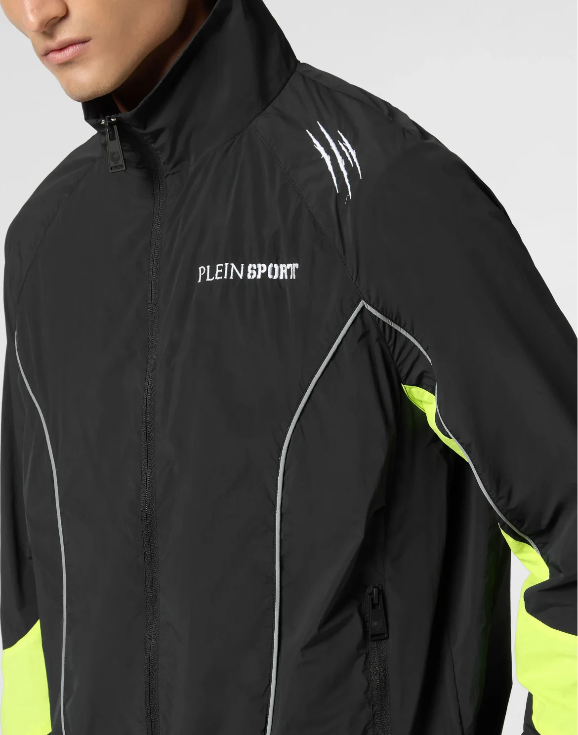 Technical Jogging Bomber Jacket LS Scratch, цвет: Желтый