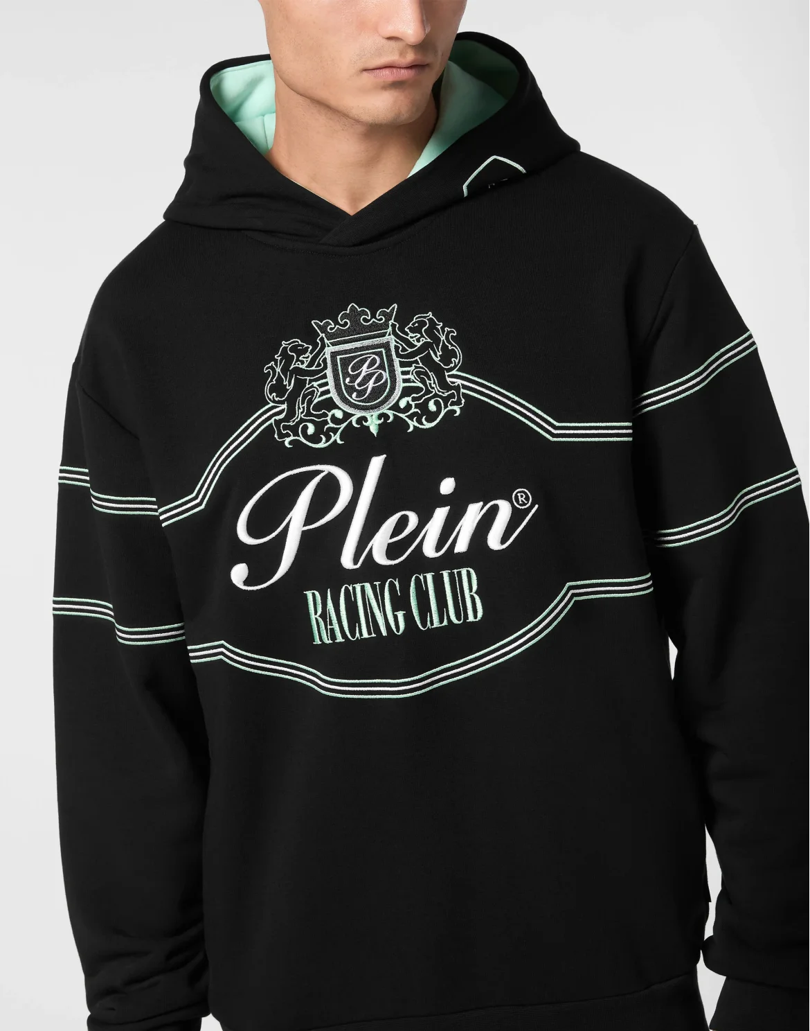 Hoodie Sweatshirt LS Racing Club, цвет: Черный