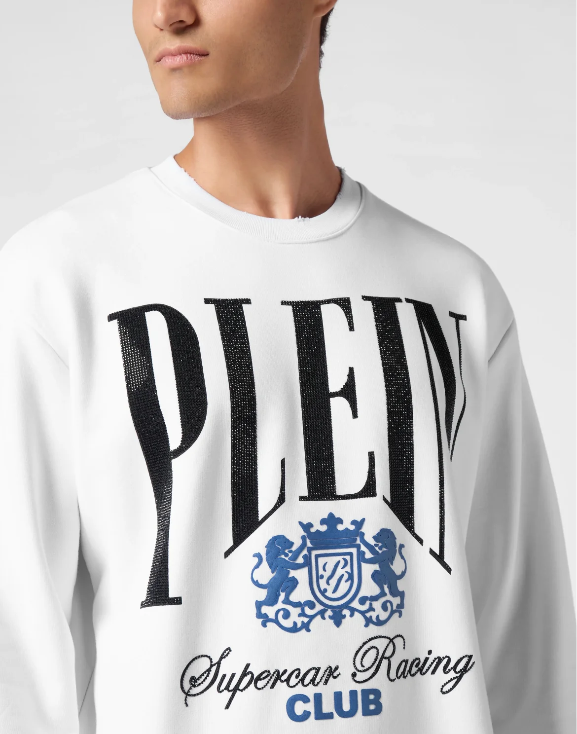 Sweatshirt Round Neck LS Racing Club, цвет: Белый