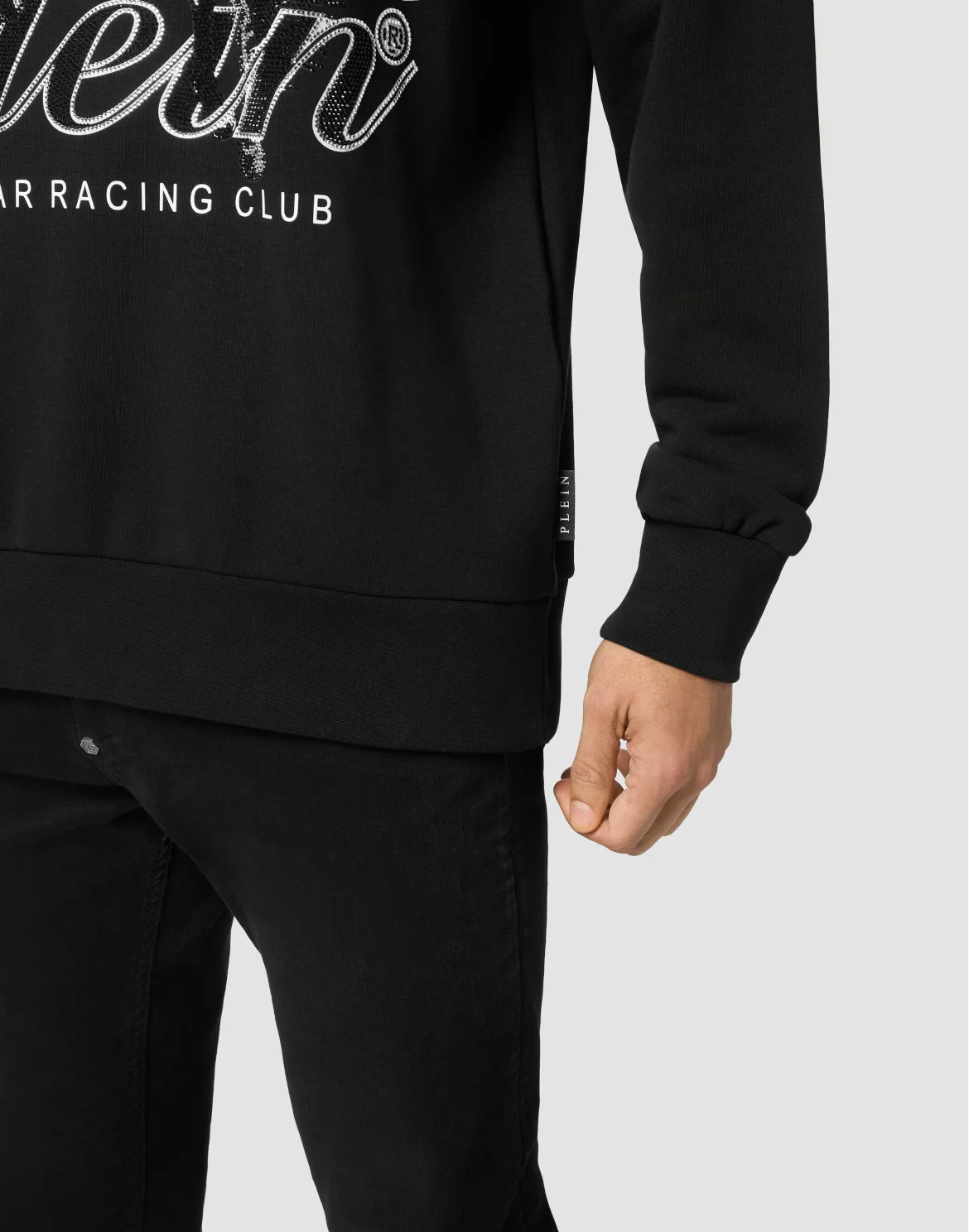 Sweatshirt Round Neck LS Racing Club, цвет: Черный