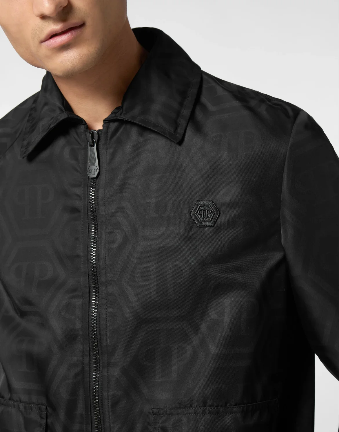 Nylon Coster Bomber Monogram, цвет: Черный