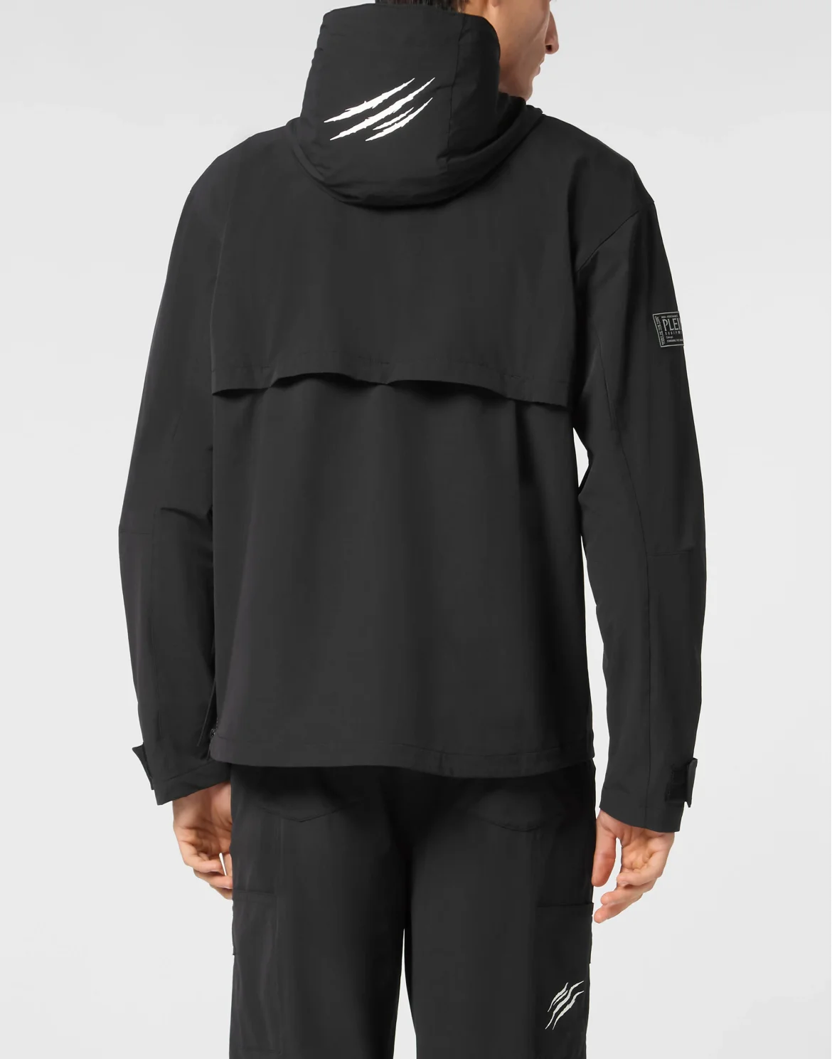 Technical Nylon Jacket LS Scratch, цвет: Черный
