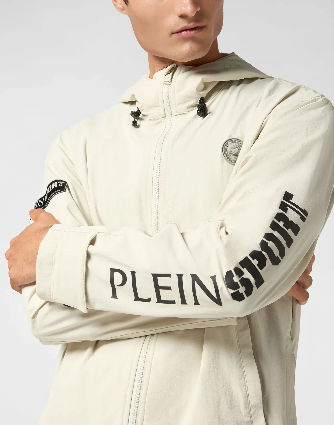 Technical Nylon Jacket LS Scratch, цвет: Серый