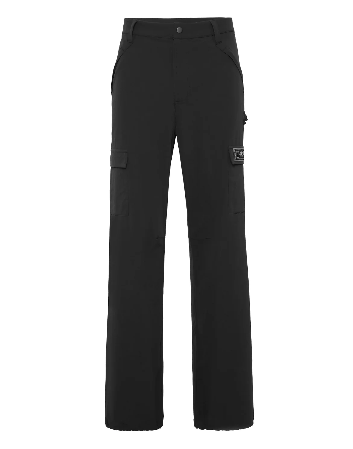 Technical Nylon Loose Fit Cargo Trousers Scratch, цвет: Черный