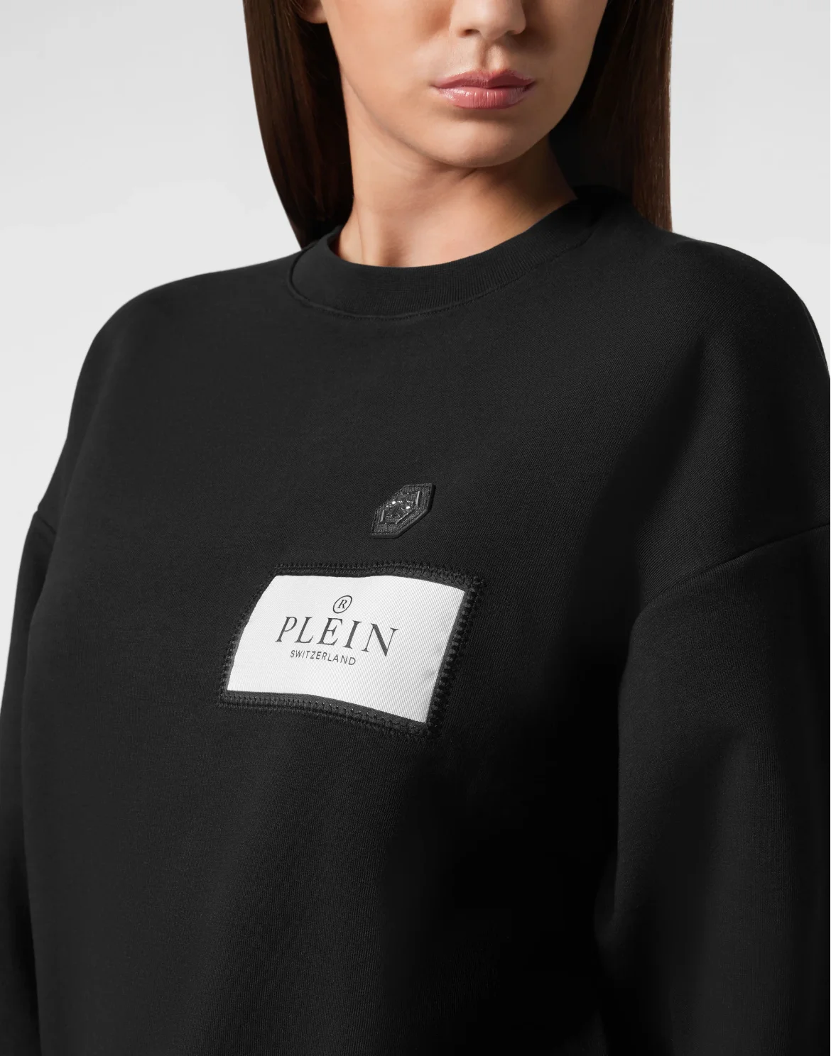 Sweatshirt Round Neck LS, цвет: Черный