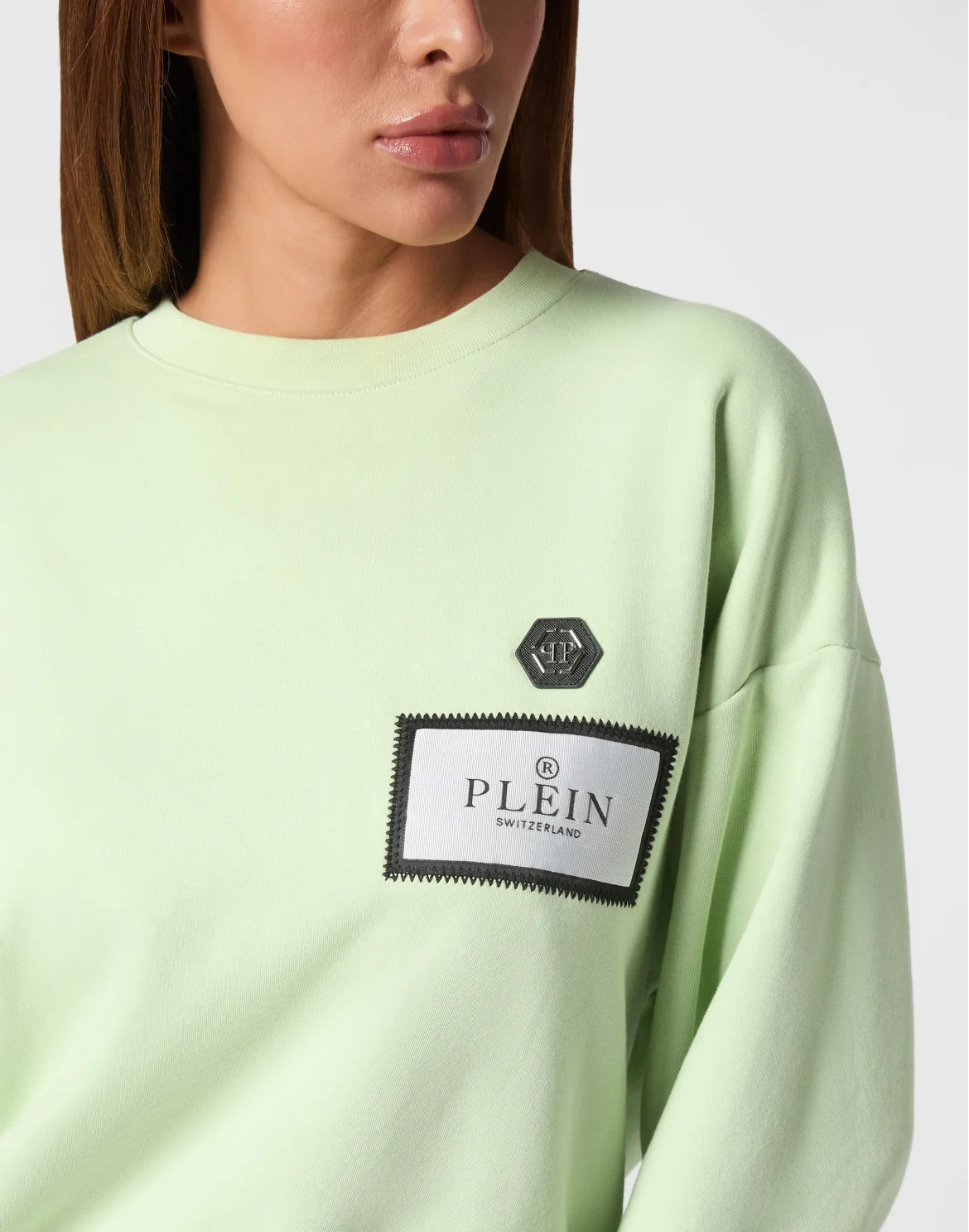 Sweatshirt Round Neck LS, цвет: Зеленый