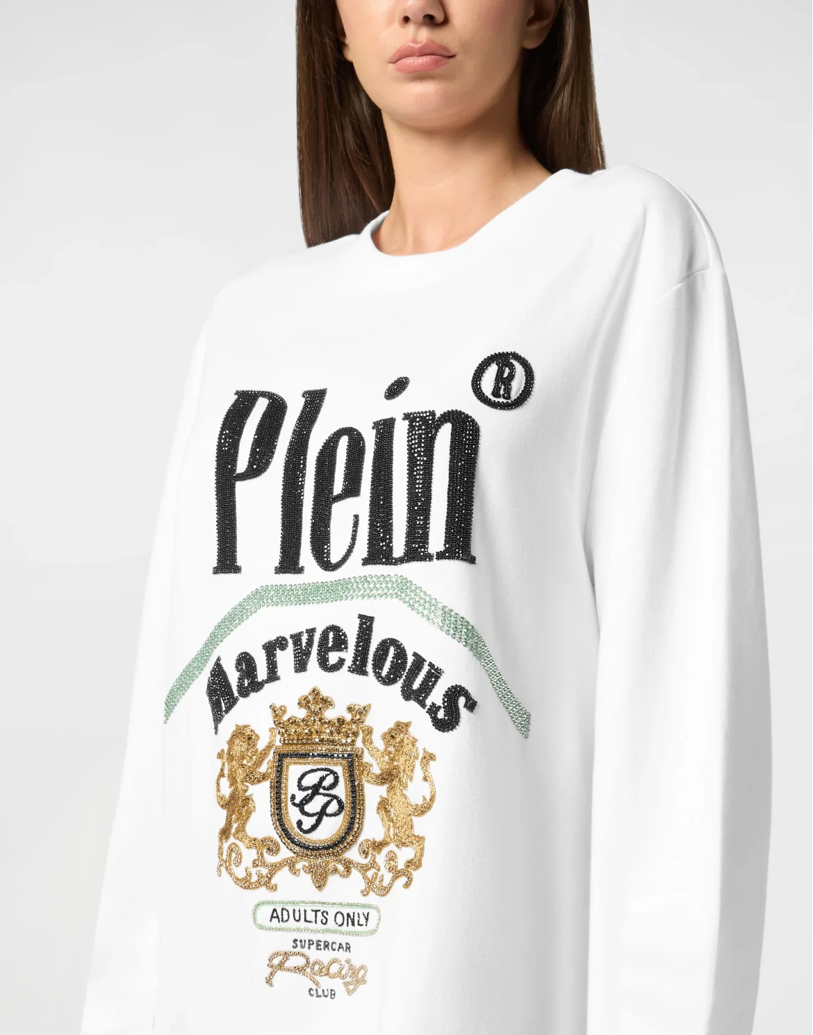 Pullover Round Neck LS Marvelous, цвет: Белый