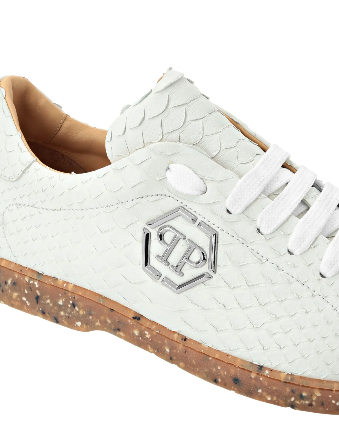 Lo-Top Python Sneakers, цвет: Белый