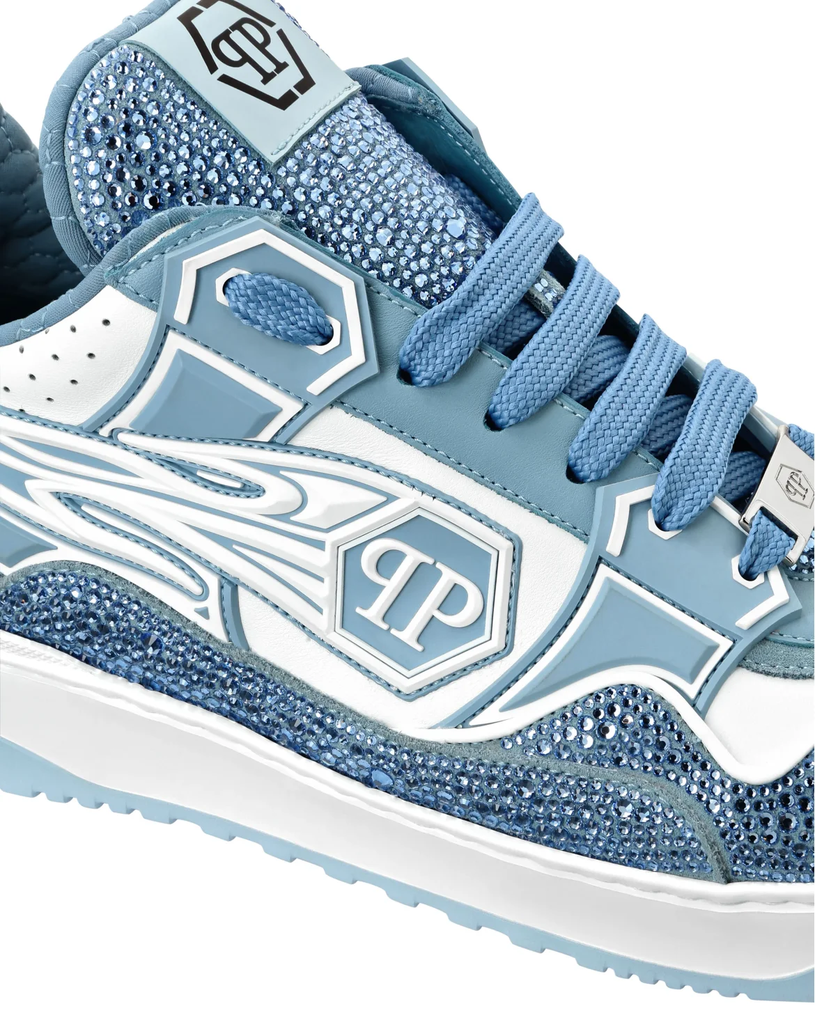 Leather Low-Top Sneakers Moon Walker, цвет: Белый