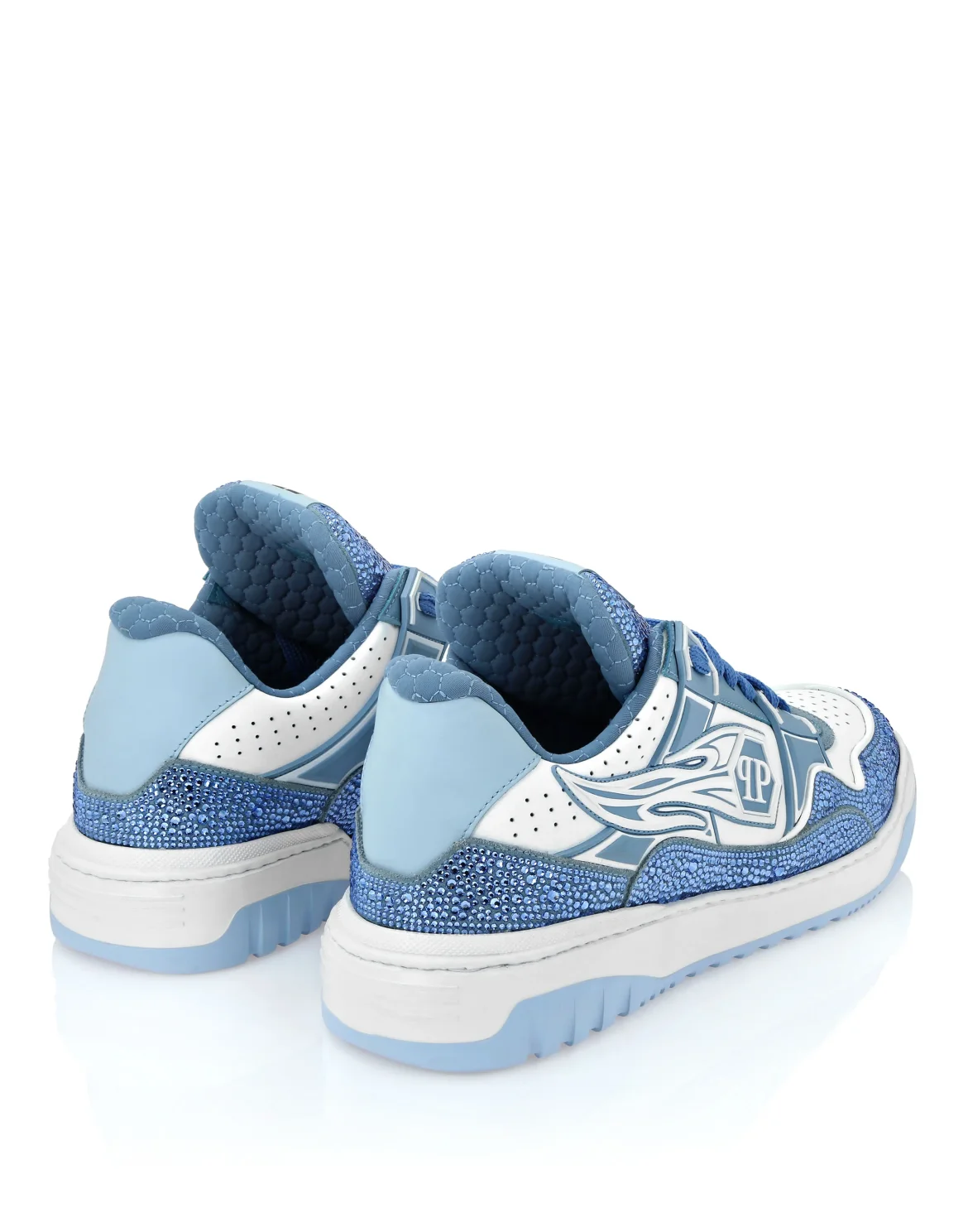 Leather Low-Top Sneakers Moon Walker, цвет: Белый