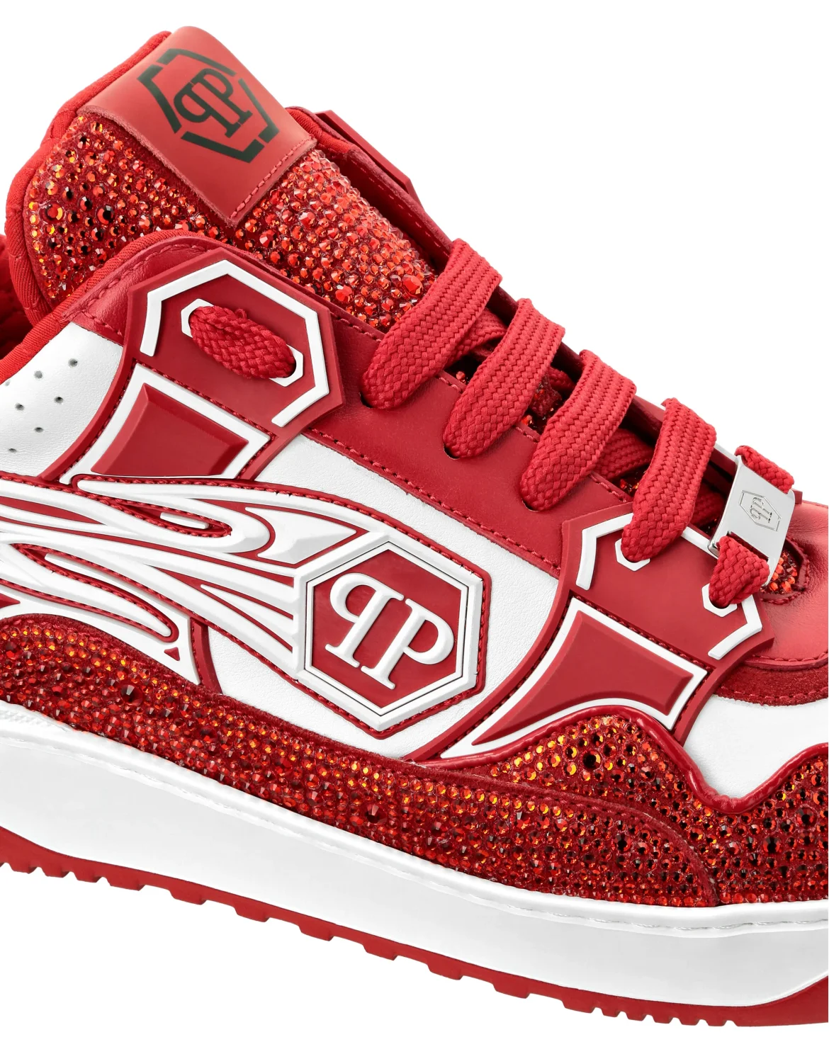 Leather Low-Top Sneakers Moon Walker, цвет: Белый