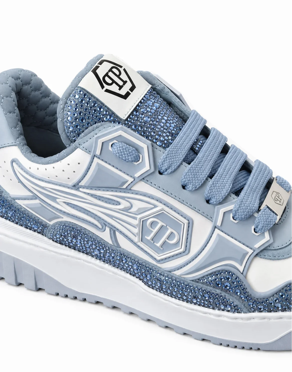 Leather Low-Top Sneakers Moon Walker, цвет: Белый