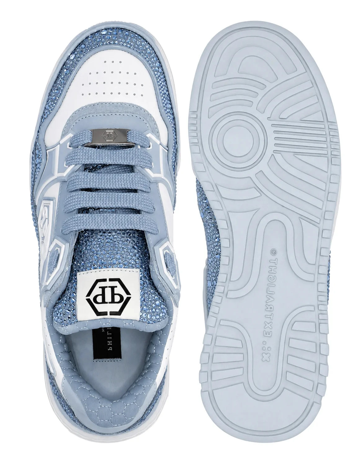 Leather Low-Top Sneakers Moon Walker, цвет: Белый
