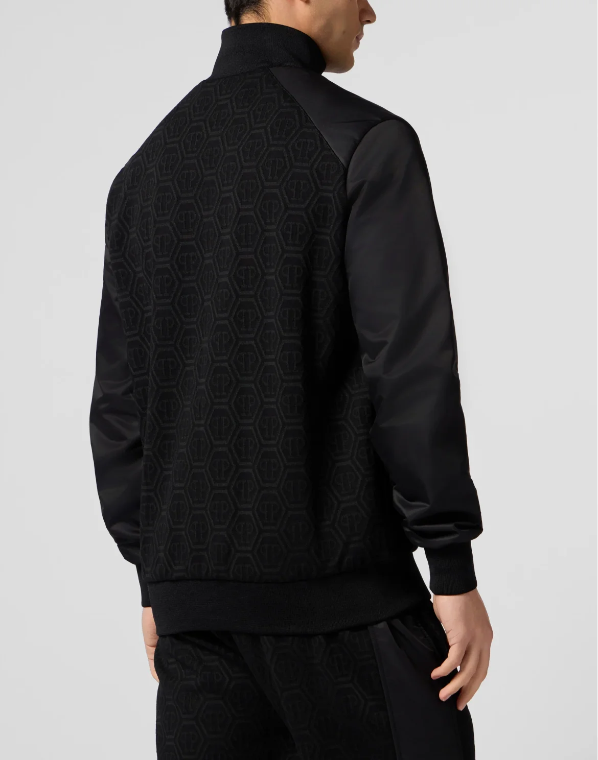 Composed Tracksuit Jacket Monogram Monogram, цвет: Черный