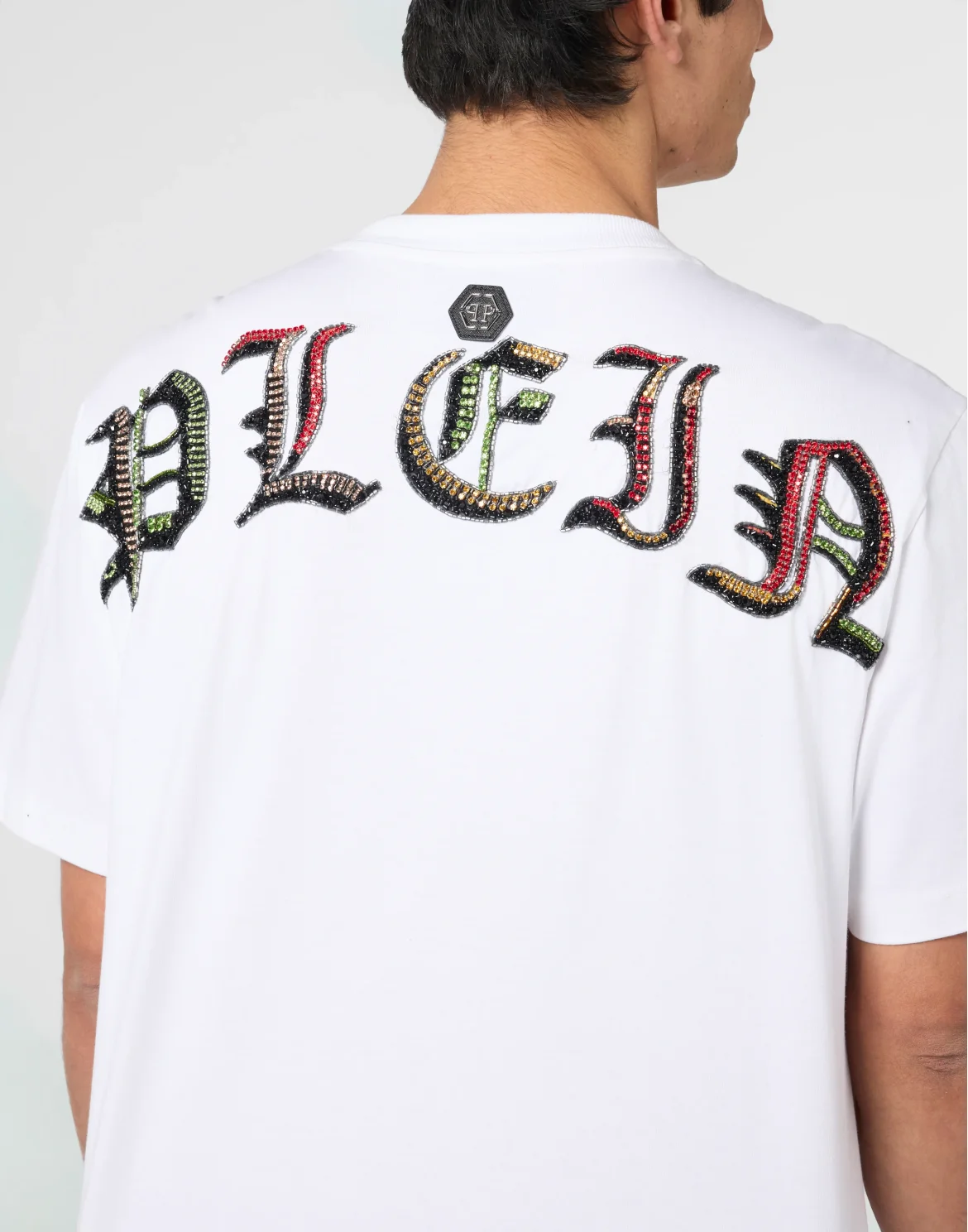 Round Neck T-Shirt King Of Snakes Stones, цвет: Белый