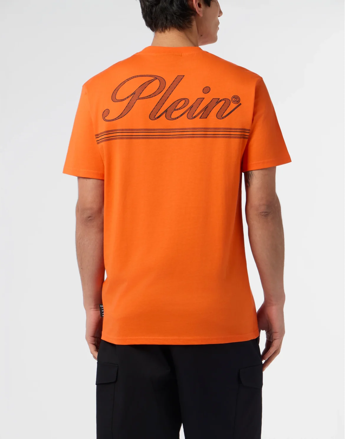 Round Neck T-Shirt Signature, цвет: Оранжевый