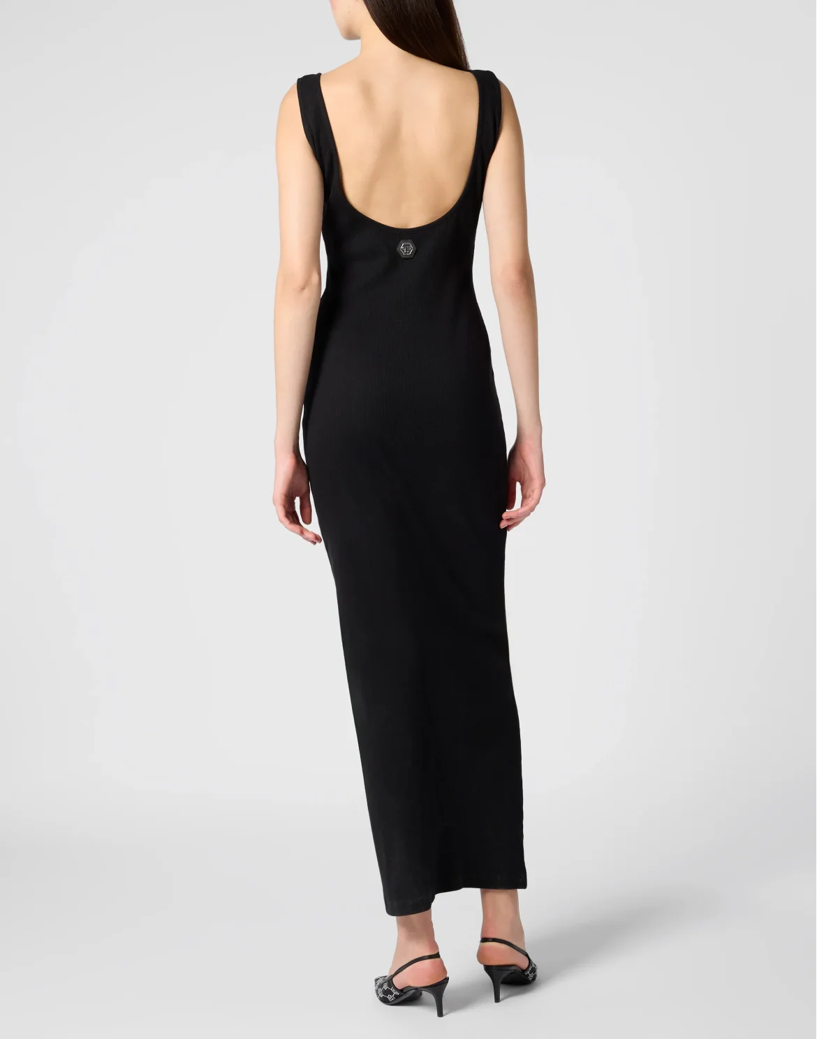 Maxi Tank Dress Signature, цвет: Черный