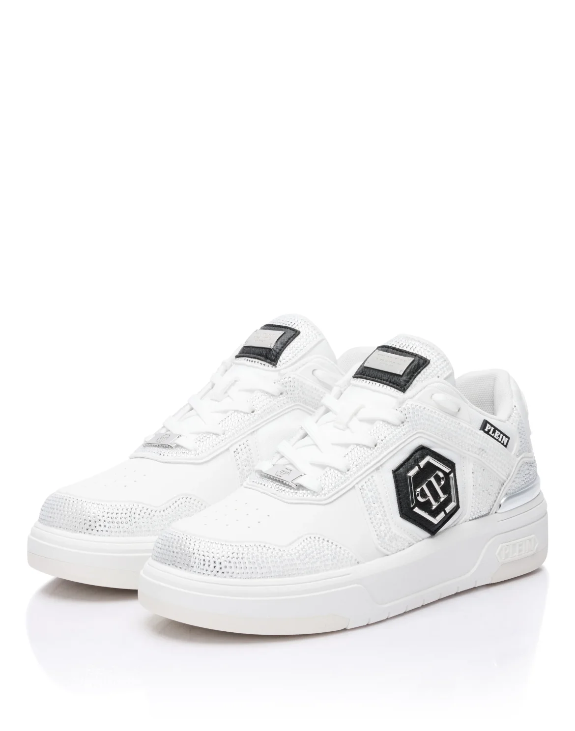 Low-Top Sneakers SK8R Strass, цвет: Белый