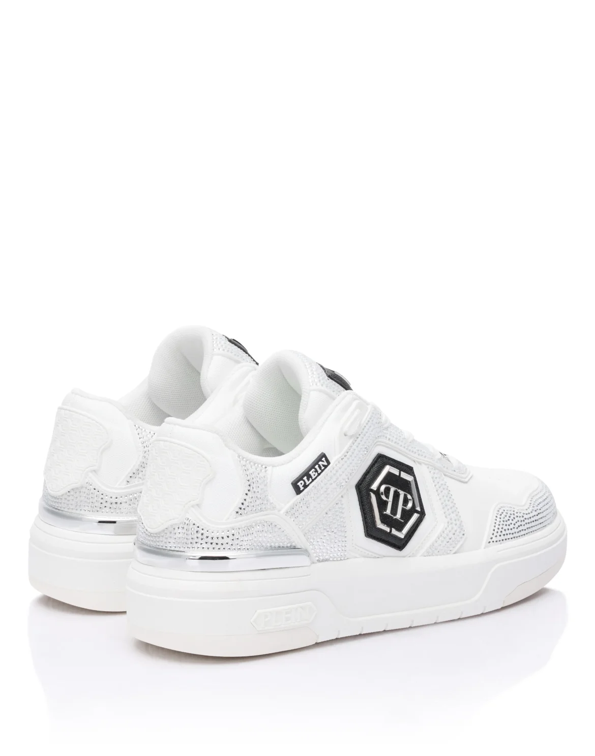 Low-Top Sneakers SK8R Strass, цвет: Белый