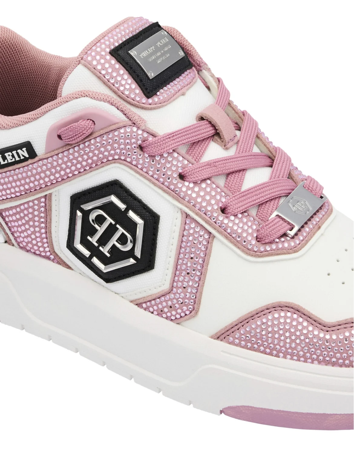 Low-Top Sneakers SK8R Strass, цвет: Розовый