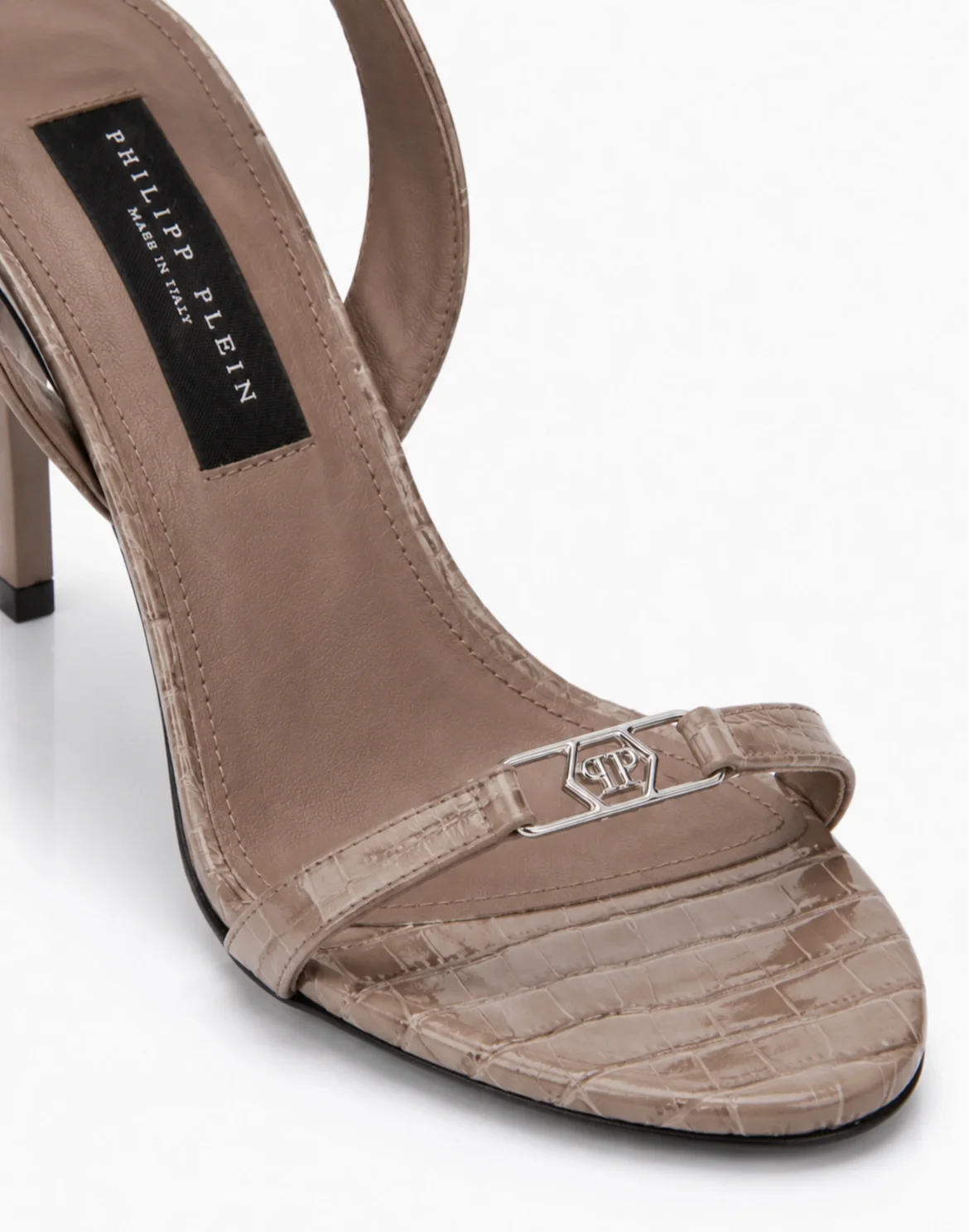 High Heels Sandals Hexagon 9, цвет: Бежевый