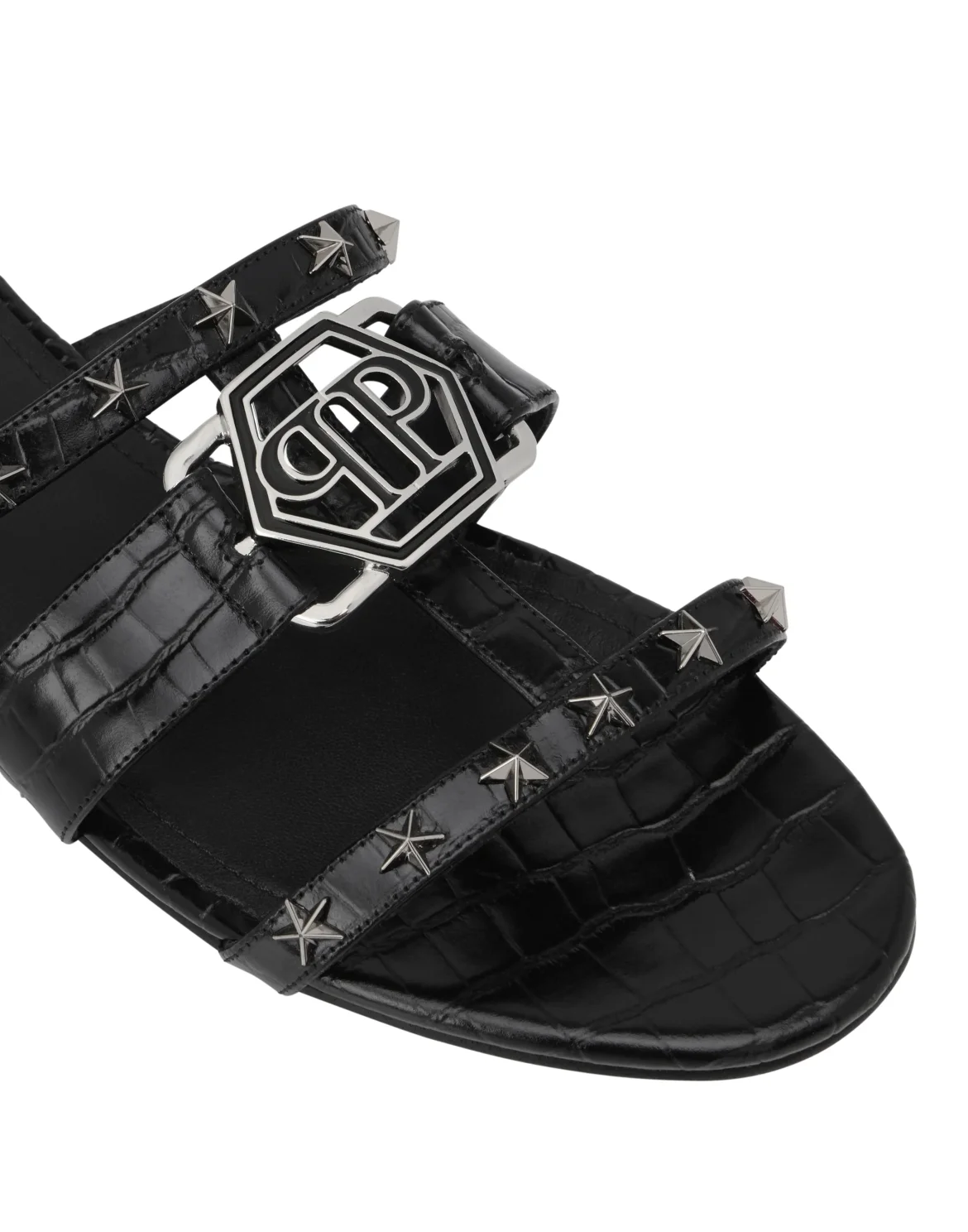Cocco Print Slides Stars Hexagon, цвет: Черный