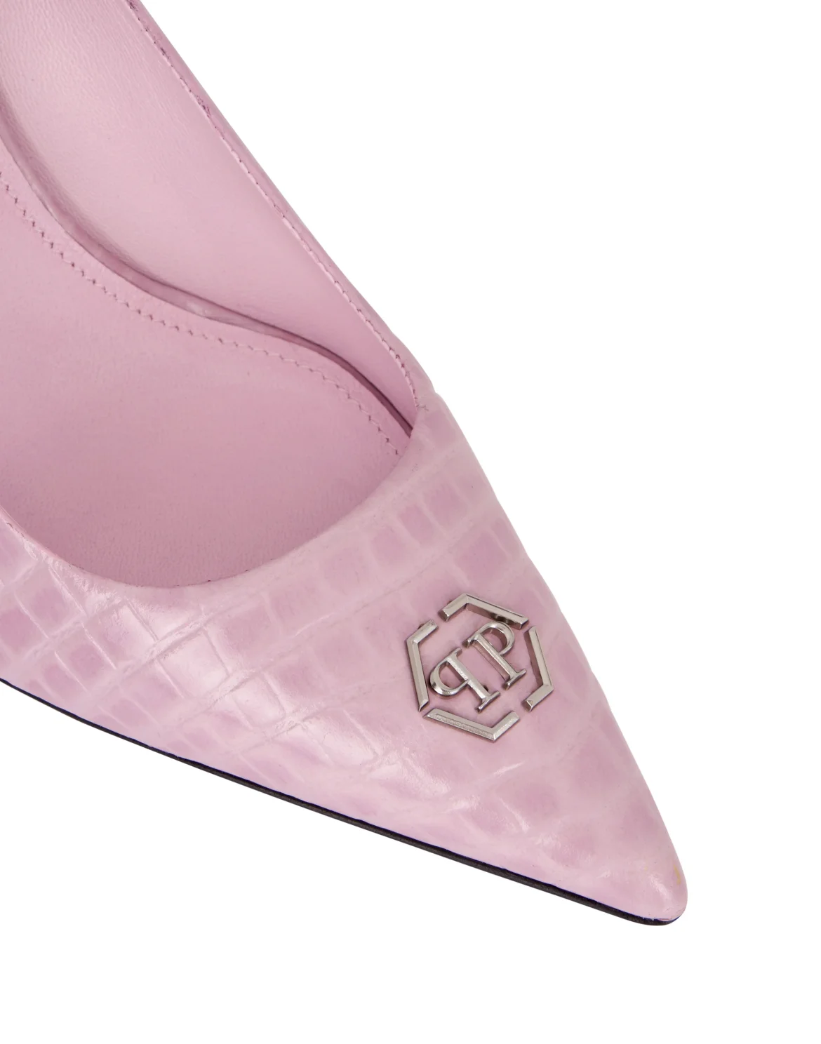 Cocco Print Decolette Mid Heels Hexagon 9, цвет: Розовый
