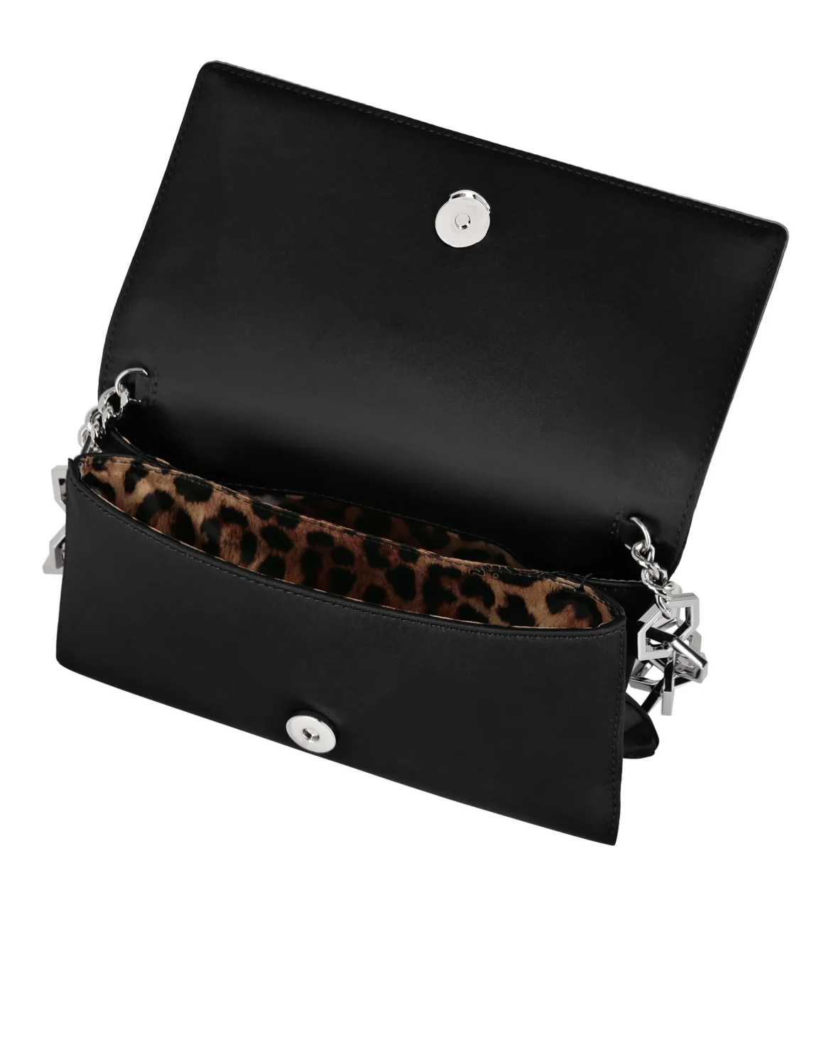 Satin Shoulder Bag Iconic Plein, цвет: Черный