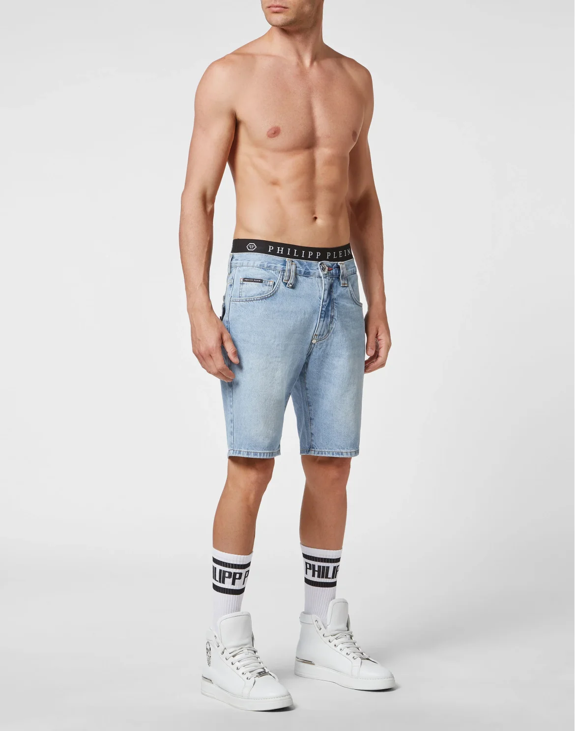 Denim Shorts, цвет: Голубой