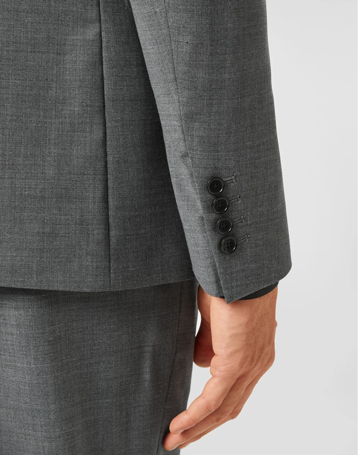 Suit 2 pcs Regular fit Statement, цвет: Серый