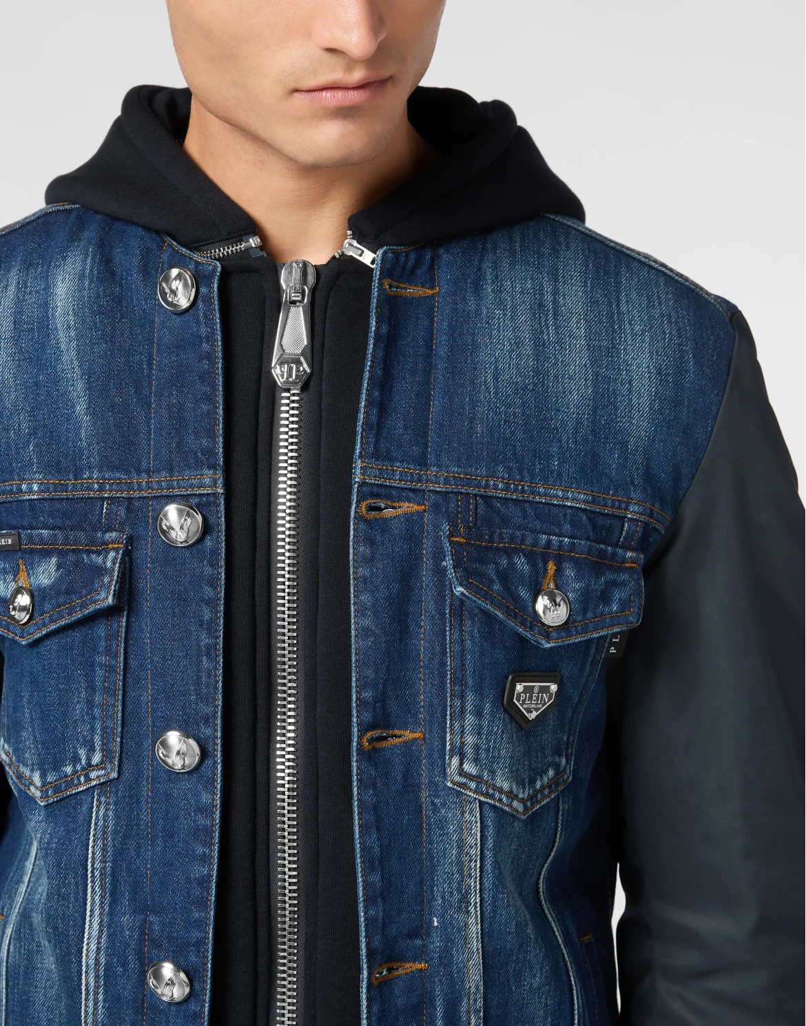 Denim Jacket LS, цвет: Синий