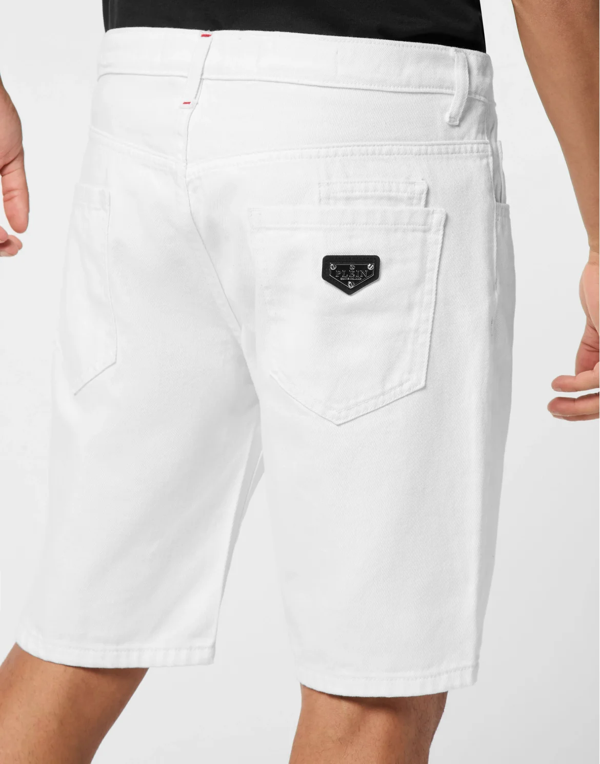 Denim Shorts Mykonos Fit, цвет: Белый